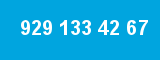 929 133 42 67 929 133 42 67